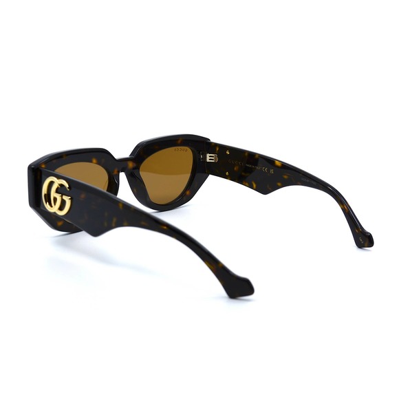 COPY - GUCCI GG1421S 002 HAVANA BROWN AUTHENTIC SUNGLASSES - Picture 6 of 14